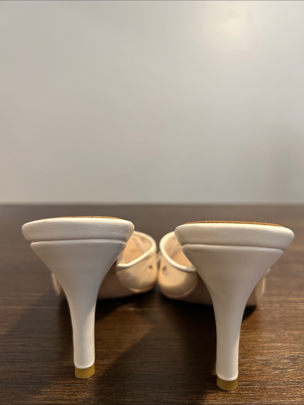Suiara Kitten Heel Women’s Nude Rhinestones Pointed Toe Stilettos Pumps. SZ 8.5 - Picture 5 of 10